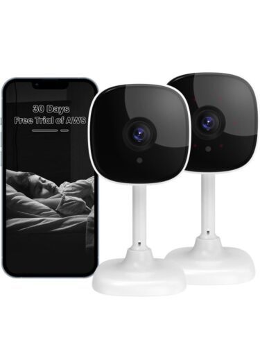 Xbro Security 2K Indoor Cam 2-Cam Kit Plug-in Indoor Camera WiFi IP Camera - $32.66