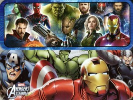 Marvel Avengers - Metal Tin Case Pencil Box Storage v3 - £9.32 GBP