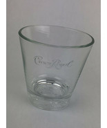 RARE Embossed CROWN ROYAL Whiskey Drinking Glasses -On The Rocks -  3.5&quot;... - $10.99