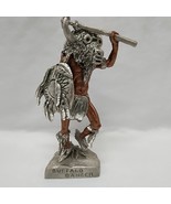 1992 Masterworks Fine Pewter Buffalo Dancer Figure 4.5&quot; - $14.84