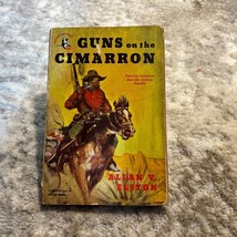 Guns On The Cimarron Western Paperback Book Allan Vaughan Elston Pocket ... - $27.58