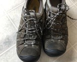 Keen Woman&#39;s Size 8 Steel Toe Waterproof Suede F2413-11 Lace Up Hiking W... - $65.09