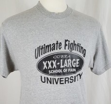 Vintage Cobra School of Pain Ultimate Fighting University T-Shirt Medium... - $13.99