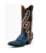 Dan Post Women`s Exotic Ostrich Leg Western Boots - Snip Toe - £227.32 GBP