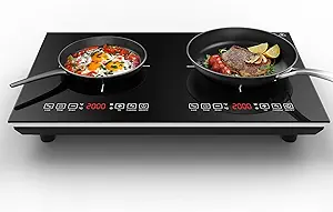 , 110V 4000W Electric Cooktop,Hot Plate Led Sensor Touch Energy-Saving P... - $333.99