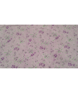 Fabric Joann Dark Purple Floral w/Small Purple Flowers as Backdrop 42&quot;x3... - $4.49