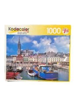 Kodacolor Jigsaw Puzzle Cobh Harbor, Ireland 1000 pcs 18 15/16” X 26 3/4” SEALED - £18.68 GBP