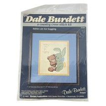 Dale Burdett Cross Stitch Babies Are For Hugging Country Bear and Bunny - $14.45