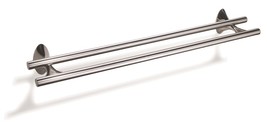 Amara polished stainless steel double towel bar. Towel rail/towel rack - £112.70 GBP+