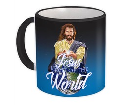 Jesus Light Of The World : Gift Mug Christ Catholic Faith Religious Poster Wall  - £12.74 GBP