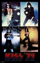 KISS Band 22 x 35 &quot;KISS &#39;79&quot; Campus Craft Custom Collage Poster - Collec... - £35.88 GBP