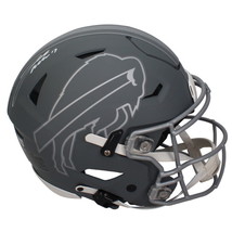 Josh Allen Autographed Buffalo Bills Slate Authentic Speed Flex Helmet Beckett - £1,216.61 GBP