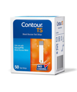 Contour TS Diabetic Blood Glucose Test Strips 50 by Ascencia - $445.75 MXN