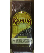 Kahlua French Vanilla Gourmet Ground Coffee  2 BAGS 12oz  EACH - £16.91 GBP