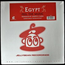 Egypt &quot;Feel The Music&quot; 2000 Vinyl 12&quot; Single Jel 2590 Trance ~Rare~ Htf *Sealed* - £14.21 GBP