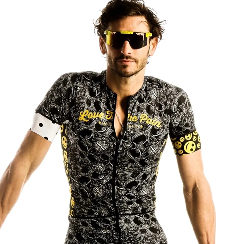 Sporting 2022 New love the pain Men&#39;s Quick-Dry Cycling  Breathable Short Cyclin - £31.27 GBP