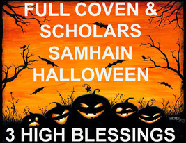 Haunted Scholars Coven Favor Power Gifts 3 Blessings Samhain Halloween Magick - £134.10 GBP