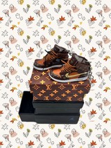 Jordan Keychain | Mini Brown Shoe Keychain | Box Optional | Sneaker Coll... - $10.69+