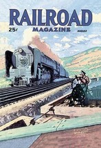 Railroad Magazine: The Mighty Railway, 1945 - Art Print - £17.29 GBP+