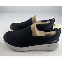 Skechers Shoes Mens Size 10 Black Extra Wide Go Walk Max Slip On Clinched Ortho - £39.51 GBP