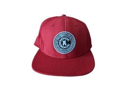 Crooks &amp; Castles Snapback Hat Red White Logo Adjustable Cap  - £11.89 GBP