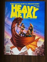 SEPTMBER 1991 HEAVY METAL international science fiction comic- High Grade copy - £11.65 GBP