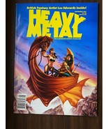 SEPTMBER 1991 HEAVY METAL international science fiction comic- High Grad... - $20.29 CAD