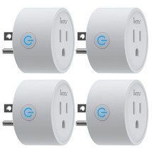 Smart Plugs That Work With Alexa/Google Home/Smart Life,, Fi Outlet 4 Pack. - £29.25 GBP