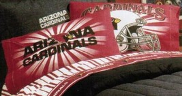Arizona Cardinals Classics Standard Size Pillowcase measures 20&quot; x 30&quot; - £11.68 GBP