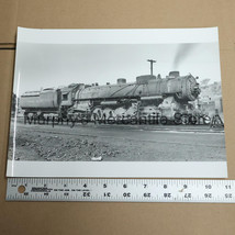 Union Pacific 5097 4-10-2 Steam Train Locomotive in Yard 8x11in Vintage ... - £23.70 GBP
