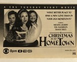 Christmas In My Hometown Tv Guide Print Ad Tim Matheson Melissa Gilbert ... - $5.93