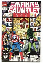 Infinity Gauntlet #2 mcu 1991 -Thanos- Warlock- George Perez- Starlin NM- - £15.36 GBP