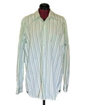 Gap Shirt Multicolor Men Button Down Pockets Size Large 16-16 1/2 Striped - $24.75