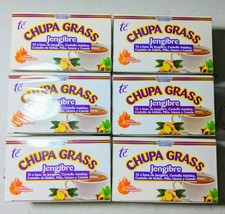 6 PACK CHUPA GRASS WEIGHT LOSS Ginger Tea 180 Day Supply † Authentic MEX... - $59.94