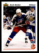 Kevin Hatcher Washington Capitals Team USA Canada Cup 1991 Upper Deck #511 - £0.39 GBP