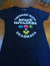 Deadmau5 2013 I Scored with Space Invaders Juniors T-shirt ~Never Worn~ ... - £14.24 GBP