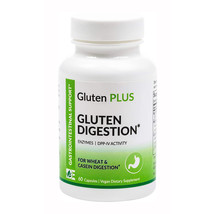 Dynamic Enzymes Gluten Plus Gluten Digestion Enzymes, 60 Capsules - £26.50 GBP