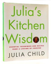 Julia Child Julia&#39;s Kitchen Wisdom Essential Techniques And Recipes From A Lifet - $89.95