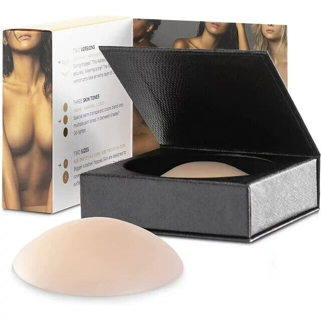 Primary image for B-SIX NIPPIES SKIN ADHESIVE NIPPLE COVERS CREME SIZE D+ NEW