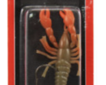 Renosky 2-3/4&quot; Natural Soft Body Crawfish Fishing Lure, Brown, Super Claw - $6.95