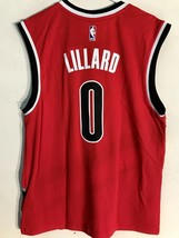 Adidas NBA Jersey Portland Trailblazers Damian Lillard Red Alt sz 2X - £13.37 GBP