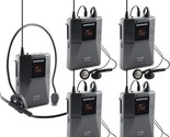 Uhf Voice Acoustic Transmission Wireless Simultaneous Interpretation Equ... - $277.99