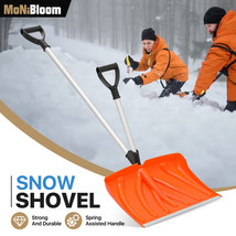 53&quot; Strain-Reducing Snow Shovel Removal Tool W/Ergonomic Spring Assisted... - $65.99