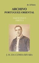 Archivo Portuguez-Oriental Volume FASCICULO 5, Part E 3 - £31.06 GBP