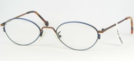 L.A. Eyeworks Nacha 444422 Blue /BROWN Eyeglasses Lae Los Angeles 48-20-130mm - £80.50 GBP