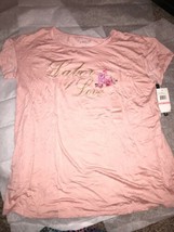 Labor Of Love Scoop Neck Tee-BRAND NEW-SHIPS SAME BUSINESS DAY - $454.11 MXN