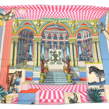 Hermes Shawl Grand theatre nouveau 140 cm Cashmere silk scarf theater st... - £1,054.07 GBP