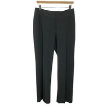 NWT Womens Size 6 6x32 Chico&#39;s Dark Gray Magique Essential Trouser Pants NEW - £23.11 GBP