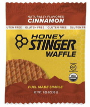 Honey Stinger Gluten Free Energy Waffles 12 Pack [Cinnamon Flavored] 1.06oz Each - £20.29 GBP