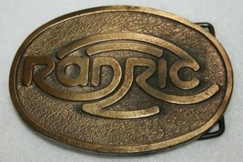 Vintage Ranric Radric Bronze Belt Buckle - £15.48 GBP